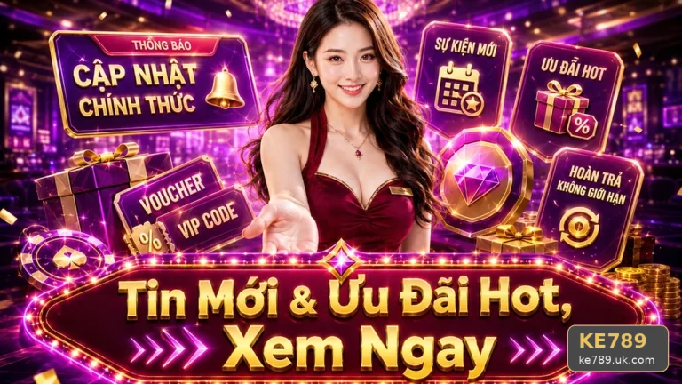Hướng Dẫn KE789 Cho Thành Viên Mới: Tin Mới, Ưu Đãi Và Điều Kiện Khuyến Mãi Theo Kế Hoạch Thời Gian, Bảo Mật, Lịch Sử