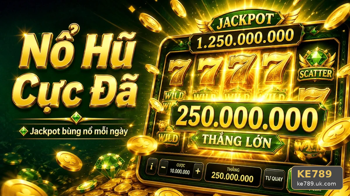 Thẩm Định Chất Lượng Nổ Hũ KE789 Qua Cảnh Slot Và Jackpot